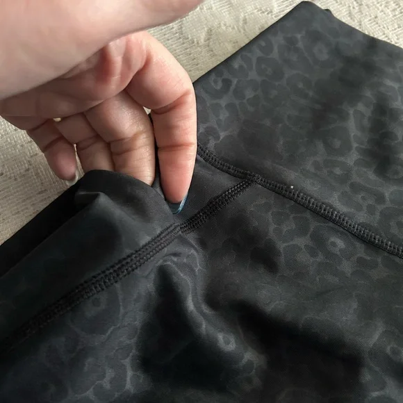 Senita Athletics Black Leopard Leggings - Picture 2 of 4